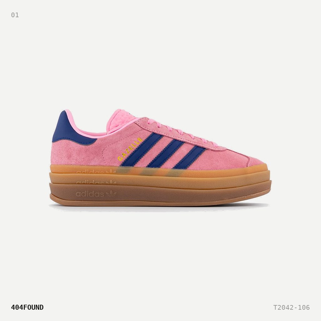 Adidas Gazelle Bold W - Pink Glow — Pink