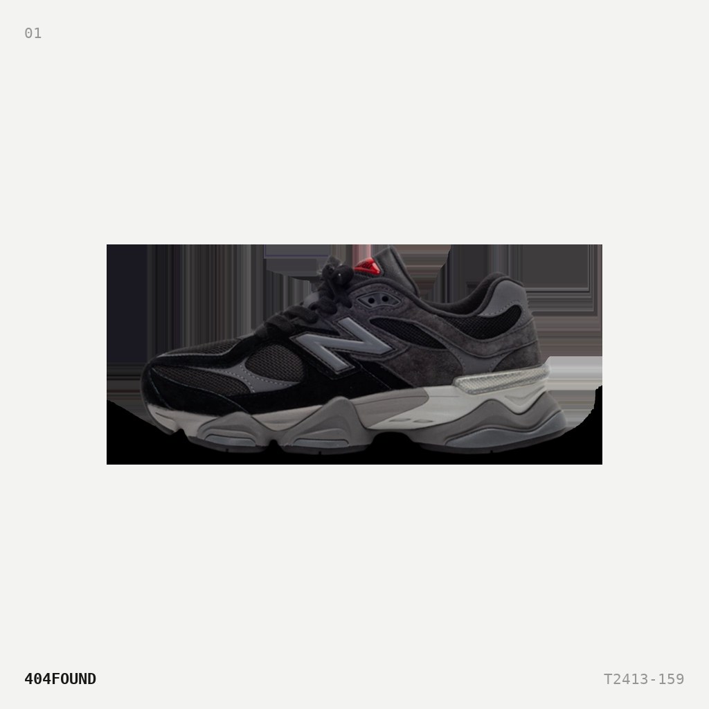 New Balance 9060 Castlerock Black — Black