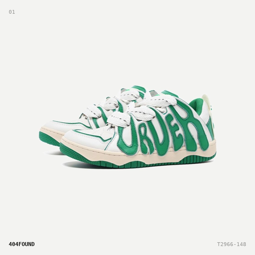 Old Order Skater 001 Green Sneakers — Green