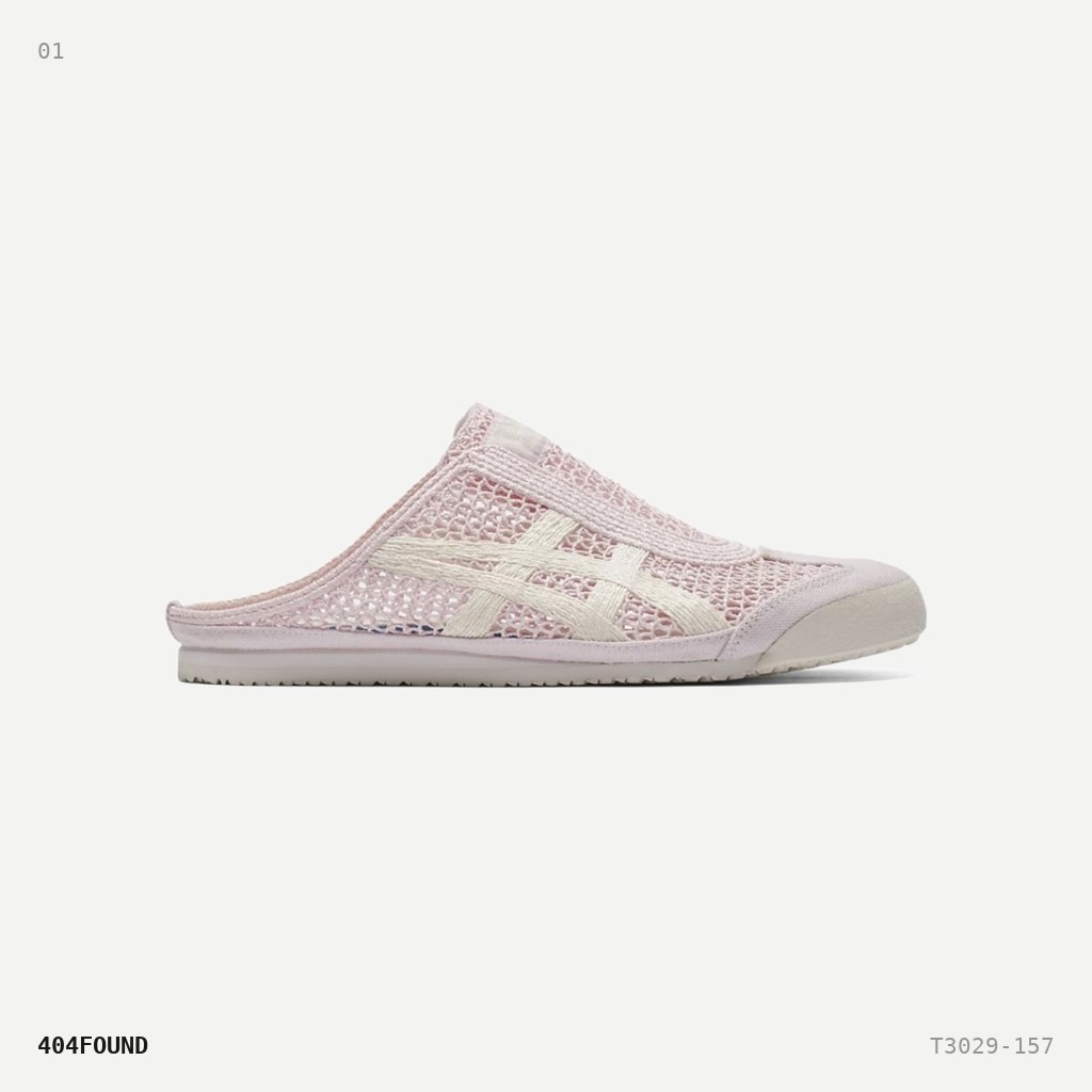 Onitsuka Tiger MEXICO 66 SABOT CRYSTAL PINK/CREAM — Cream