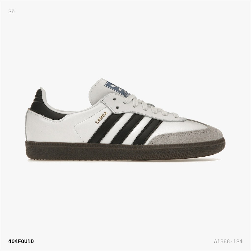 Adidas Samba OG — Cloud White / Gum