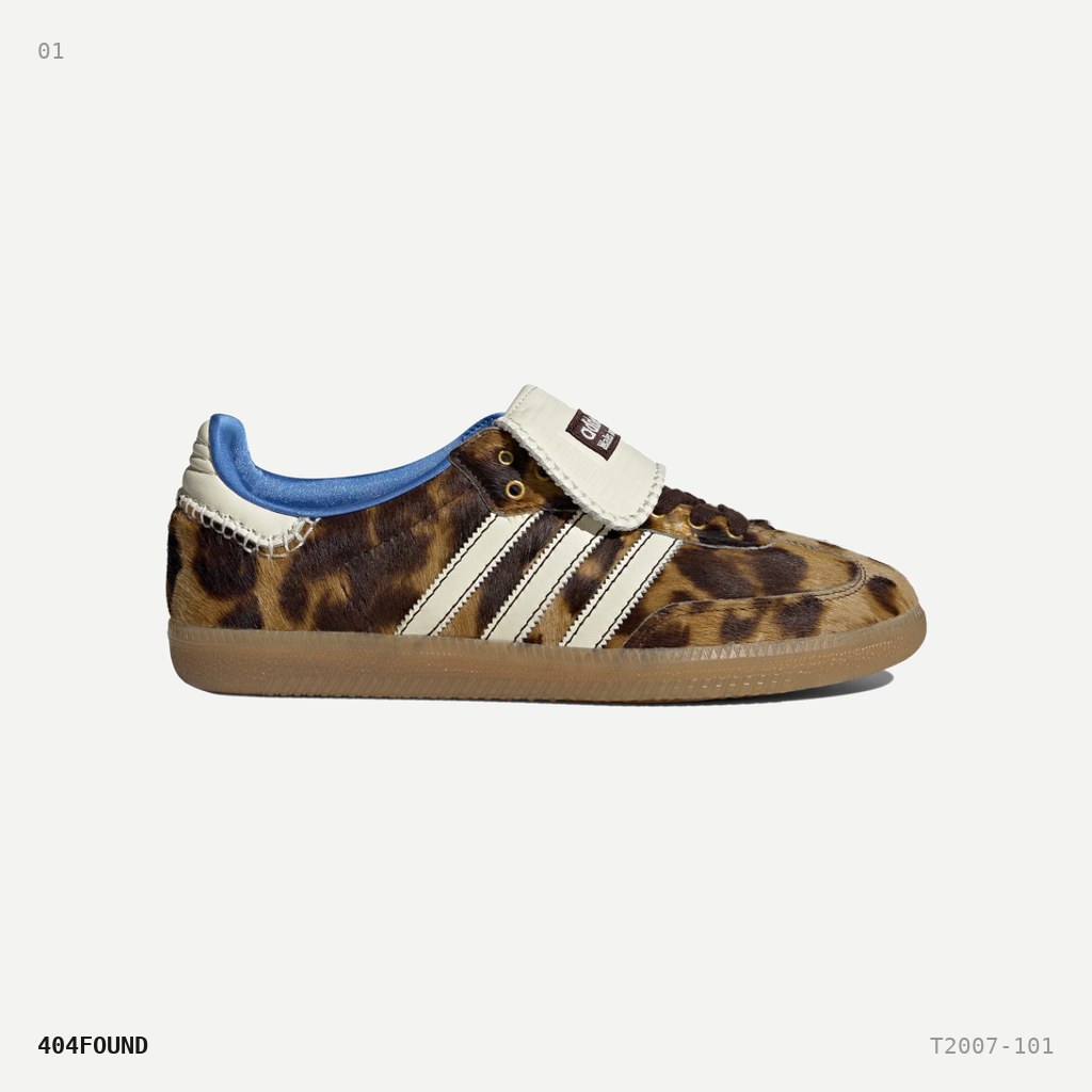 Adidas WALES BONNER SAMBA PONY LEO LOW TRAINERS — As Shown